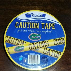 UF Florida Gators "Caution Tape" 2"x200' Tailgate